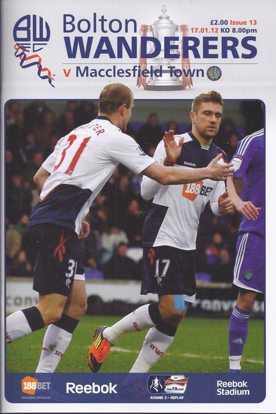 Bolton Wanderers FC v Macclesfield Town FC